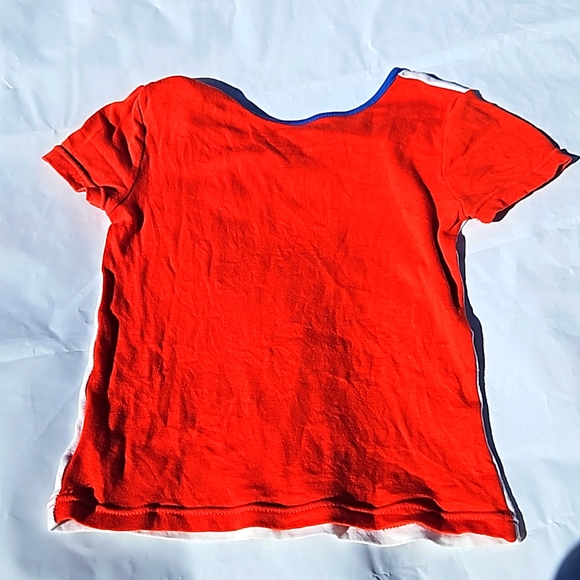 Kids Size 8 "Every Girl is A Super Hero" Statement T-shirt, preloved - Picture 3 of 4